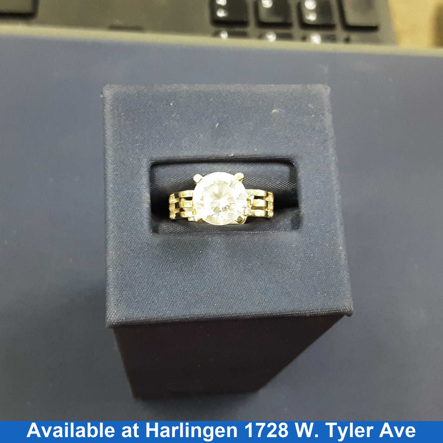 Ring - Wedding Set - Yellow Gold 10k (.417) 2.8 grams Size 6