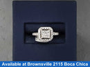 Women's Ring - White Gold 14k (.585) 3.2 grams Size 7.5