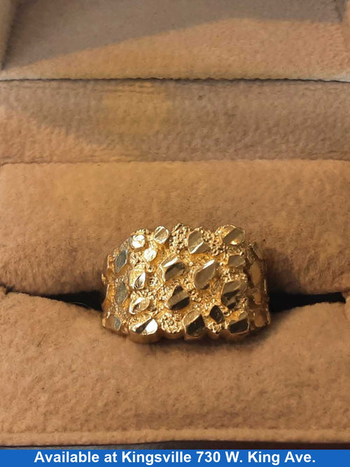 Women's Ring - Yellow Gold 10k (.417) 2.9 grams Size 7