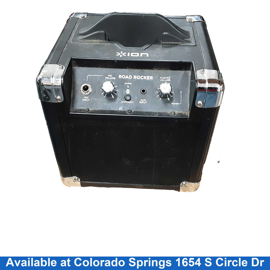 Ion Road Rocker Black Portable Speaker