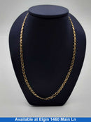 Gucci Chain - Yellow Gold 14k (.585) 9.6 grams 24 inch