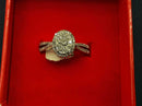Women's Ring - White Gold 10k (.417) 3.7 grams Size 9