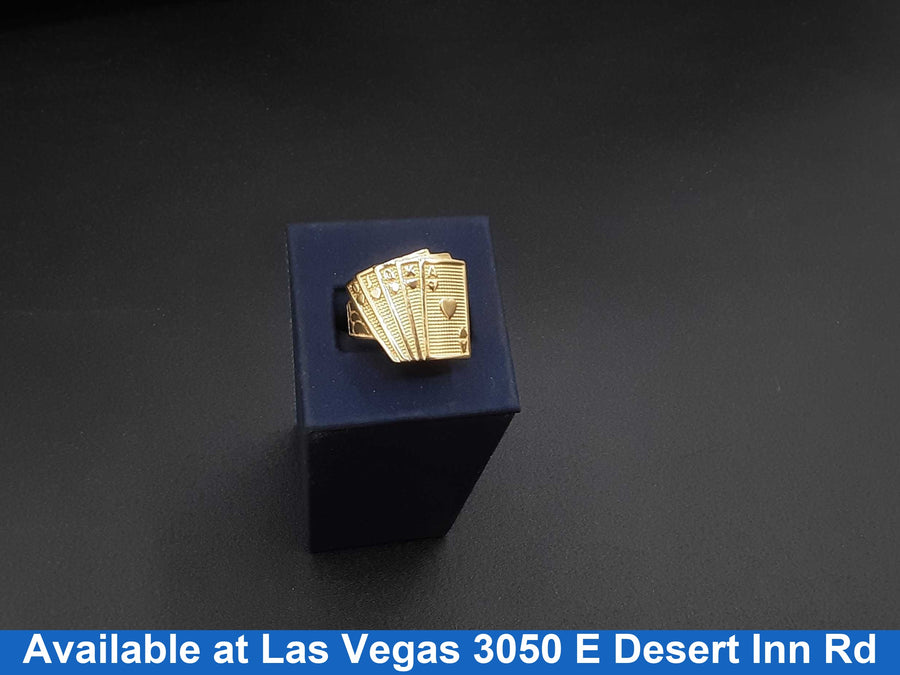 Men's Ring - Yellow Gold 14k (.585) 9.1 grams Size 20