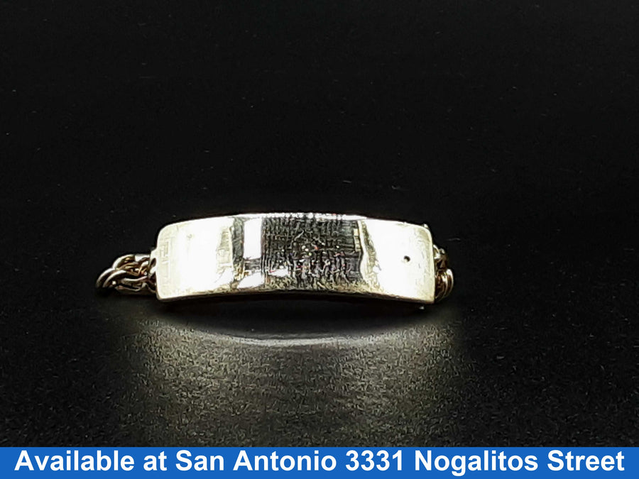 ID Bracelet - Yellow Gold 10k (.417) 19.3 grams 4 inch