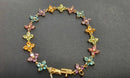 Hugs & Kisses Bracelet Yellow Gold 14k (.585) 7.7 grams 6 inch