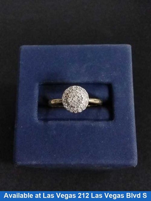 Women's Ring - Yellow Gold 10k (.417) 1.5 grams Size 6.5