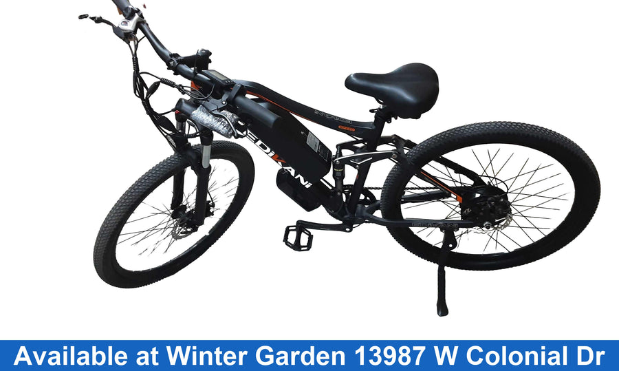Edikani Ed-sn01 Black Fat Tire Bike