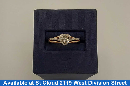 Women's Ring - Rose Gold 10k (.417) 2.217 grams Size 7.5