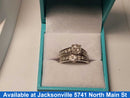 Ring - Wedding Set - Silver 6.1 grams Size 6