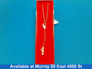Bead Chain - Tricolor Gold 14k (.585) 8.6 grams 20 inch