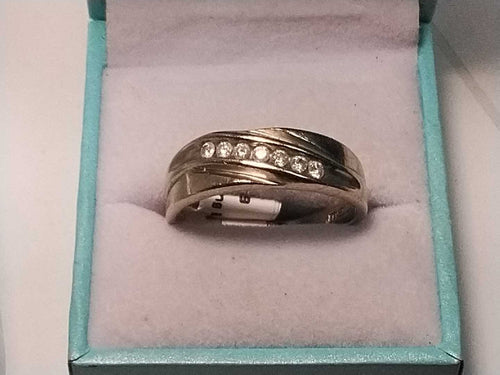 Ring - Wedding Band - Yellow Gold 10k (.417) 4.5 grams Size 12