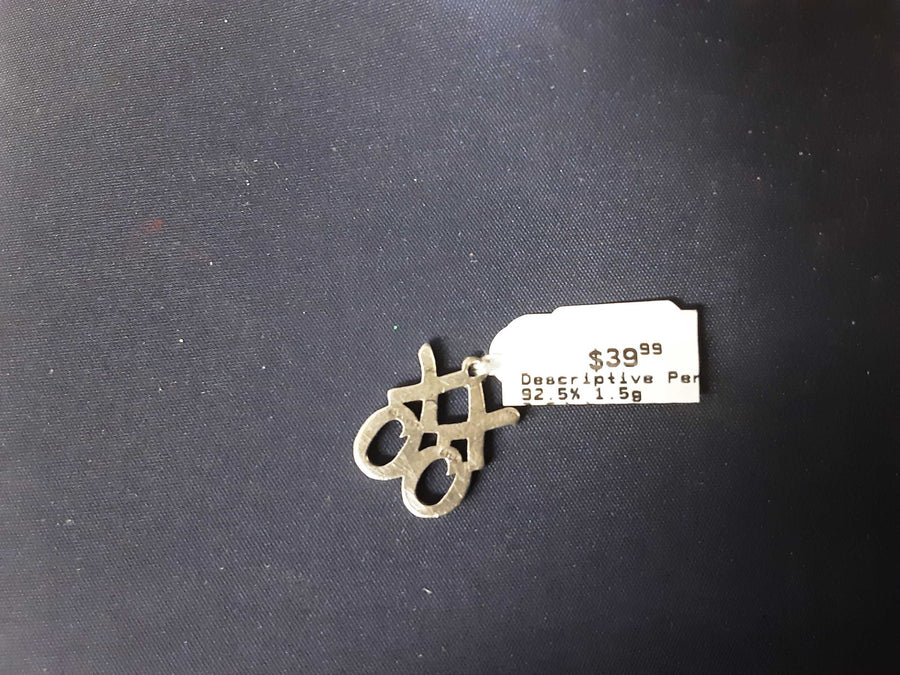 Pendant - Silver 1.5 grams