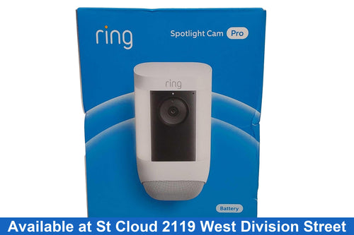 Ring Spotlight Cam Pro White Security Camera Only