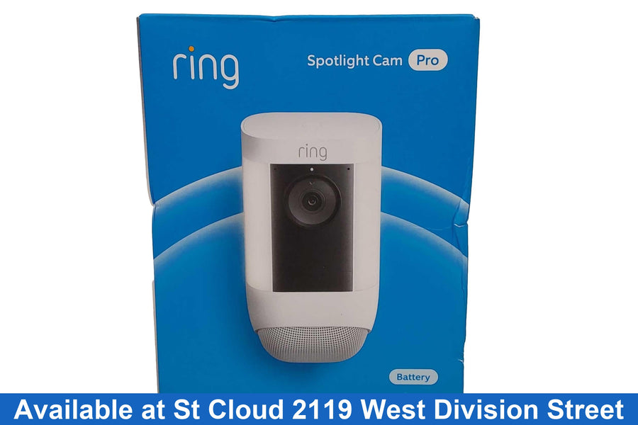Ring Spotlight Cam Pro White Security Camera Only