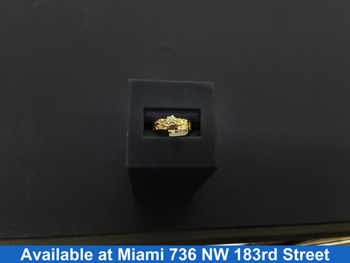 Women's Ring - Solitaire - Yellow Gold 14k (.585) 2.9 grams Size 6.5