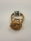 Women's Ring - Yellow Gold 10k (.417) 4.8 grams Size 9
