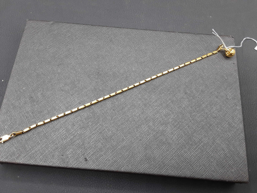Link Bracelet - Yellow Gold 22k (.917) 7.2 grams 8 inch
