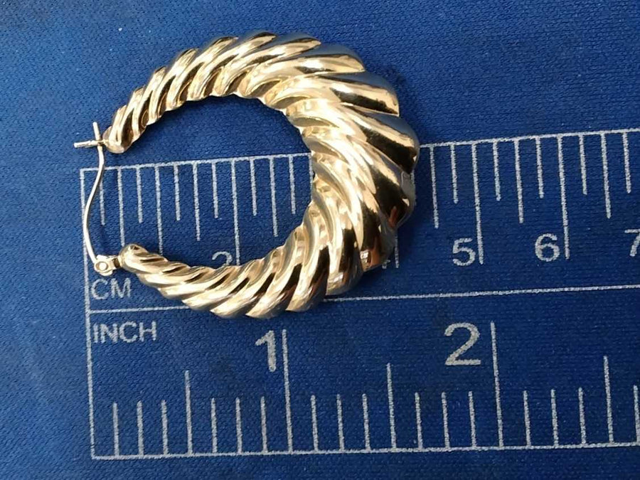 Earrings - Yellow Gold 14k (.585) 7 grams