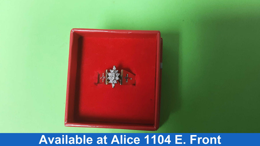 Women's Ring - Yellow Gold 10k (.417) 4.3 grams Size 9