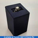 Ring - Wedding Set - White Gold 14k (.585) 4.6 grams Size 10