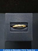 Ring - Wedding Band - Yellow Gold 10k (.417) 1.8 grams Size 7