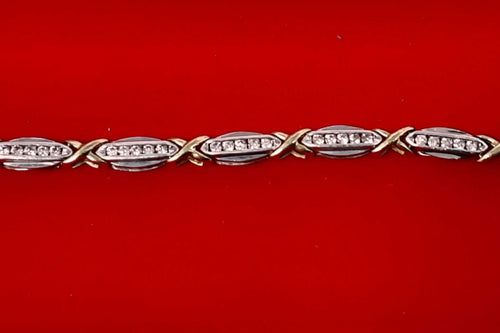 Bracelet - White Gold 10k (.417) 6.3 grams 7 inch
