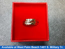 Women's Ring - Yellow Gold 14k (.585) 4.3 grams Size 8