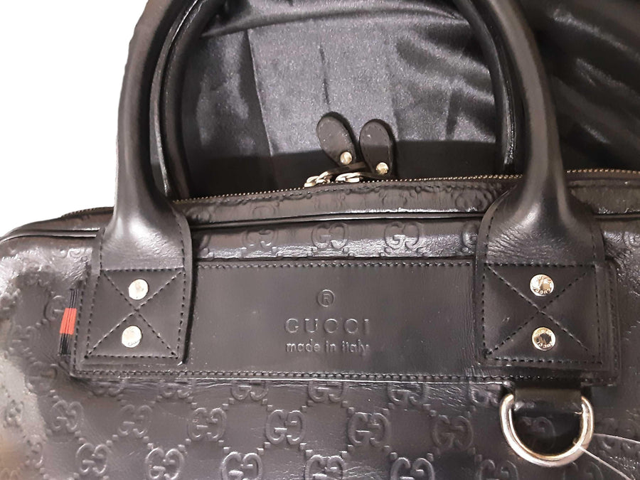 Gucci Medium Briefcase Black Purse / Handbag