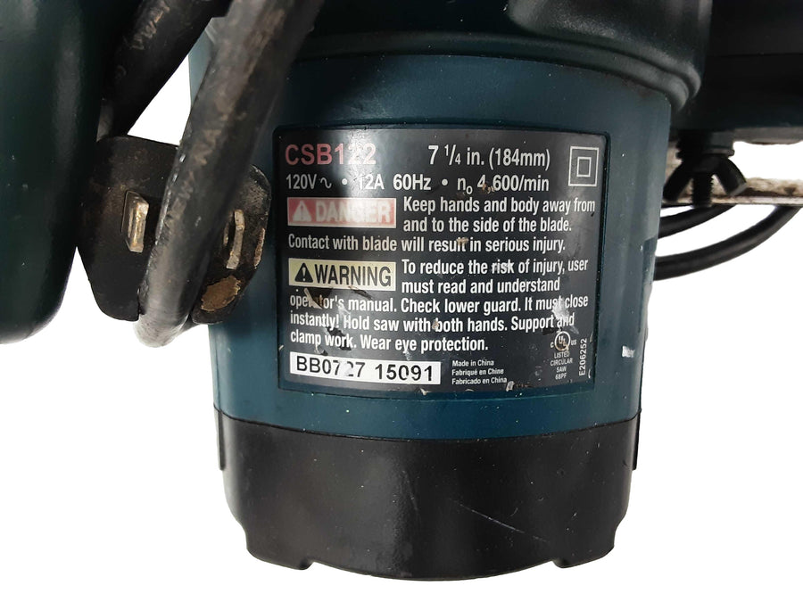 Ryobi Csb122 Blue Corded Circular Saw