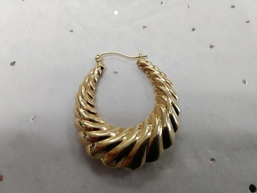 Earrings - Yellow Gold 14k (.585) 7 grams