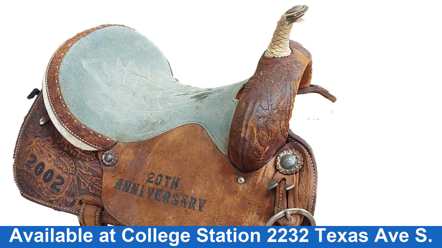 Courts Brown Western Saddle