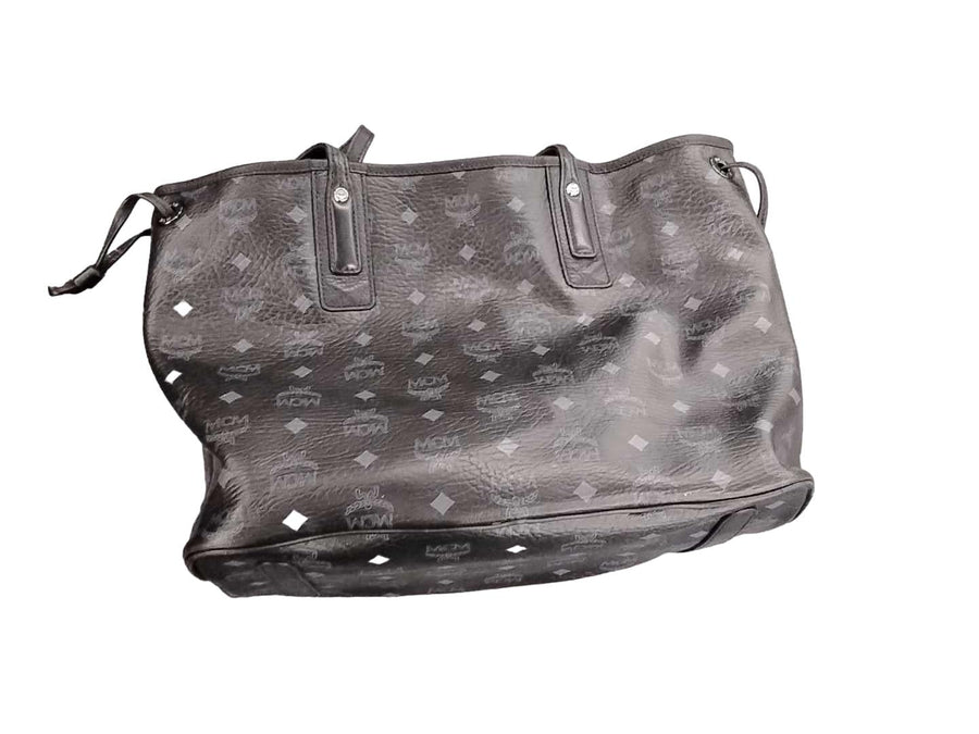 Mcm 11351610 Visetos Black Purse / Handbag