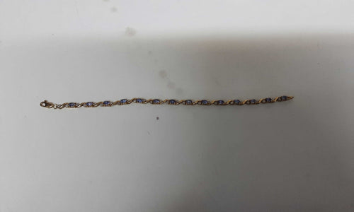 Tennis Bracelet - Yellow Gold 14k (.585) 6 grams 7 inch