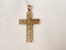 10k Yellow Gold Crucifix Pendant