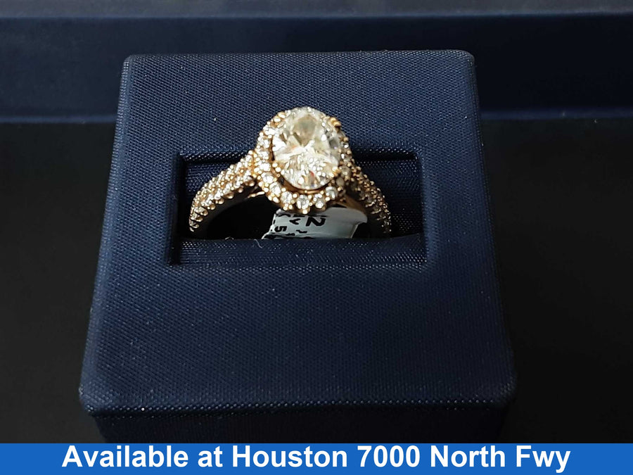 Women's Ring - Yellow Gold 14k (.585) 5.5 grams Size 8