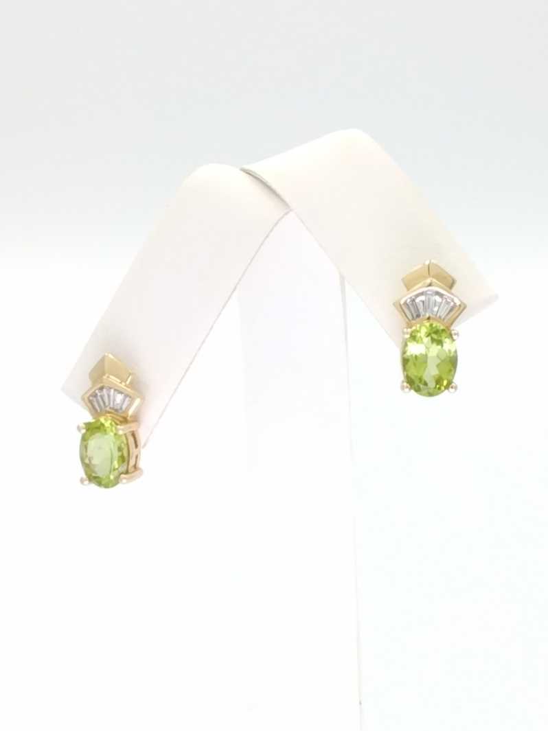 Earrings - Yellow Gold 14k (.585) 4.2 grams