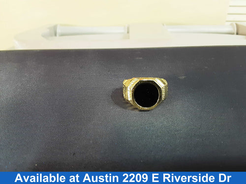 Men's Ring - Yellow Gold 14k (.585) 8.8 grams Size 10