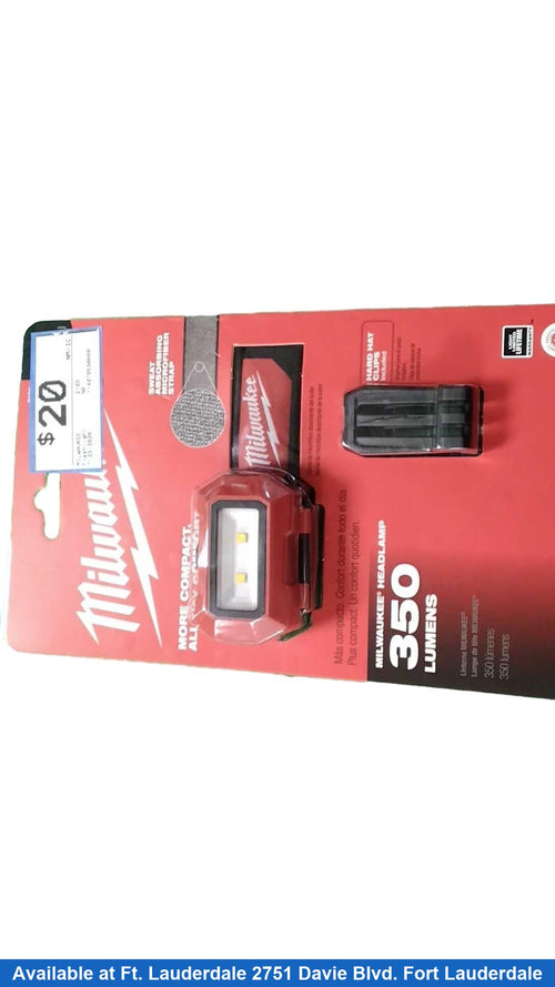 Milwaukee 2103 Red Flashlight / Headlamp