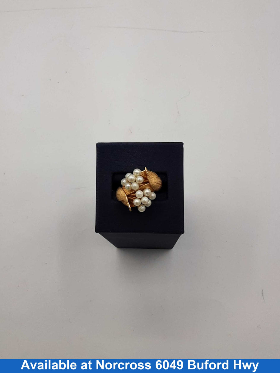 Women's Ring - Yellow Gold 14k (.585) 7.9 grams Size 20