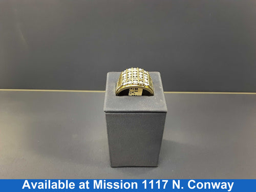 Men's Ring - Yellow Gold 10k (.417) 11 grams Size 20