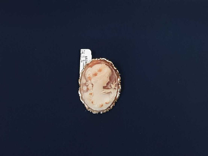 Pin / Broach Yellow Gold 10k (.417) 11.2 grams