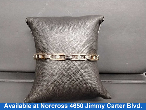 Tennis Bracelet - Yellow Gold 14k (.585) 19 grams 7 inch