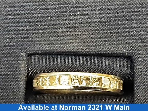 Ring - Wedding Band - White Gold 14k (.585) 5 grams Size 7.5