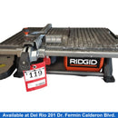 Ridgid R4021 Orange Corded Tile Saw