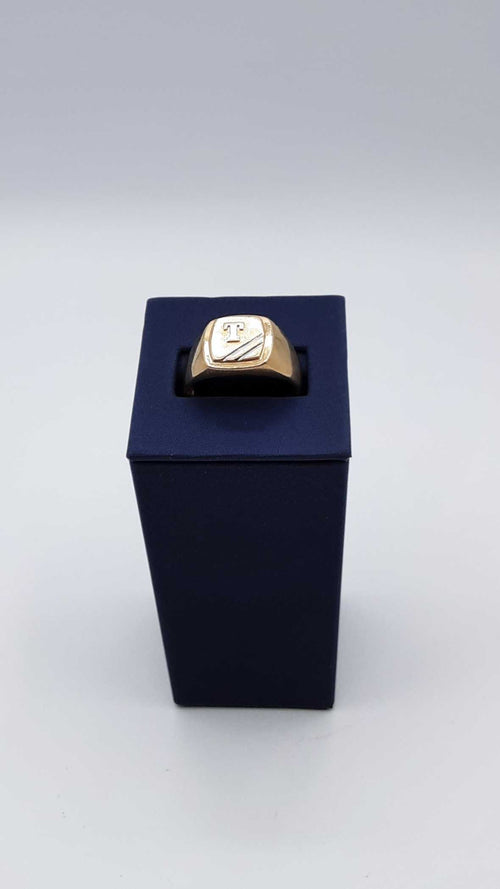 Men's Ring - Yellow Gold 14k (.585) 8.1 grams Size 10