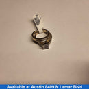 Ring - Engagement Set - White Gold 14k (.585) 8.4 grams Size 9