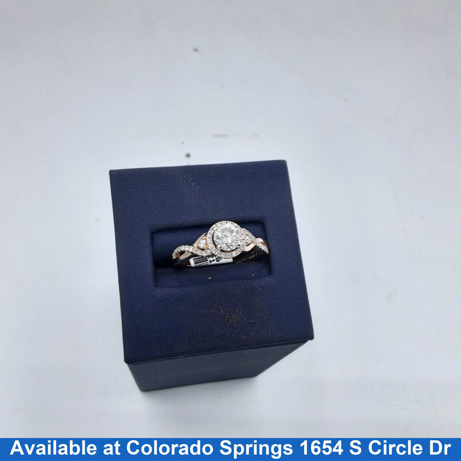 Women's Ring - Rose Gold 14k (.585) 3.9 grams Size 7