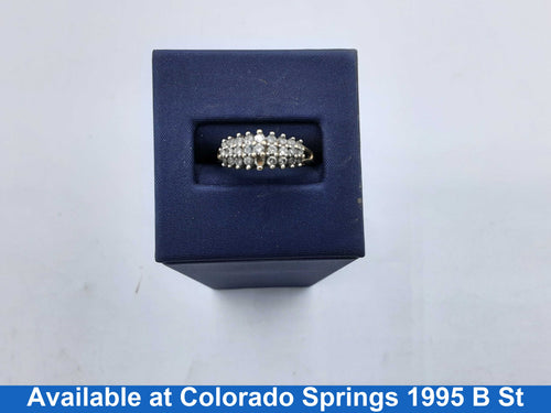 Women's Ring - Yellow Gold 10k (.417) 2.4 grams Size 20