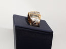 Men's Ring - Yellow Gold 14k (.585) 8.1 grams Size 8