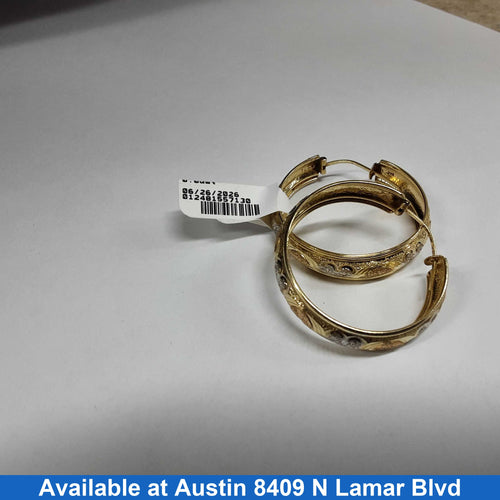 Bangle Earrings - Yellow Gold 14k (.585) 5.6 grams